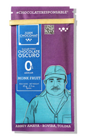 BARRA DE CHOCOLATE CON MONK FRUIT - CERO AZÚCAR