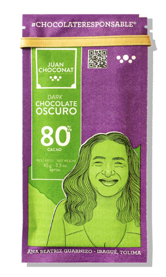 BARRA DE CHOCOLATE OSCURO 80% CACAO