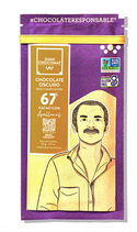 BARRA DE CHOCOLATE OSCURO CON AVELLANAS 67% CACAO